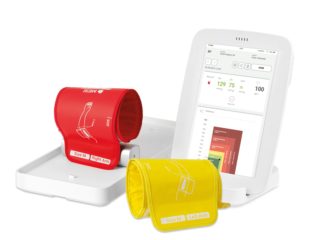 MESI mTABLET BP opstelling